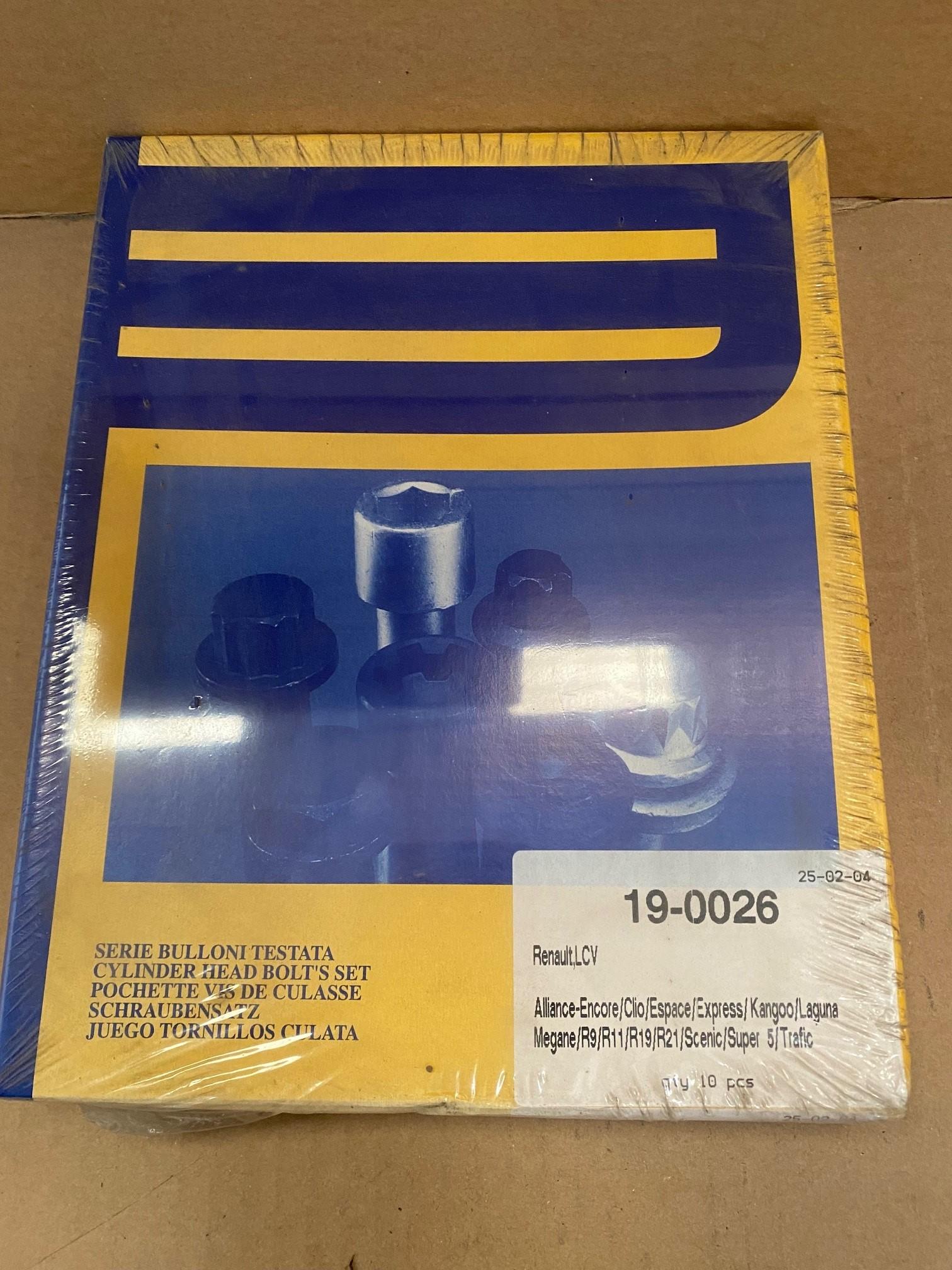 POCHETTE VIS DE CULASSE SB135A / SB 135 A C.T 11865 - CITROEN JUMPER D-TD 2446cc. (1995>) PEUGEOT 605 TD 2446cc. (1995>) PEUGEOT BOXER TD 2446cc. (1995>)