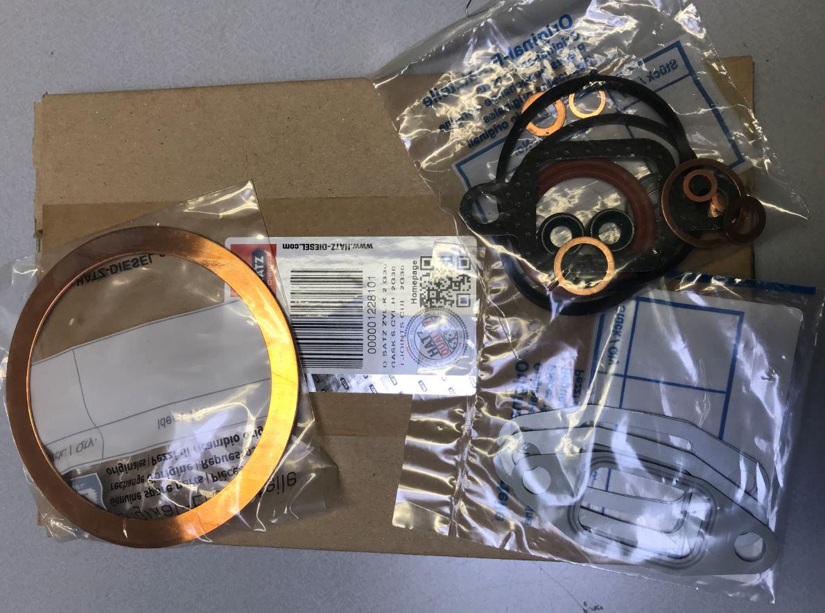 Pochette joint culasse (partie haut moteur) HATZ 2G30 - HATZ 01228101