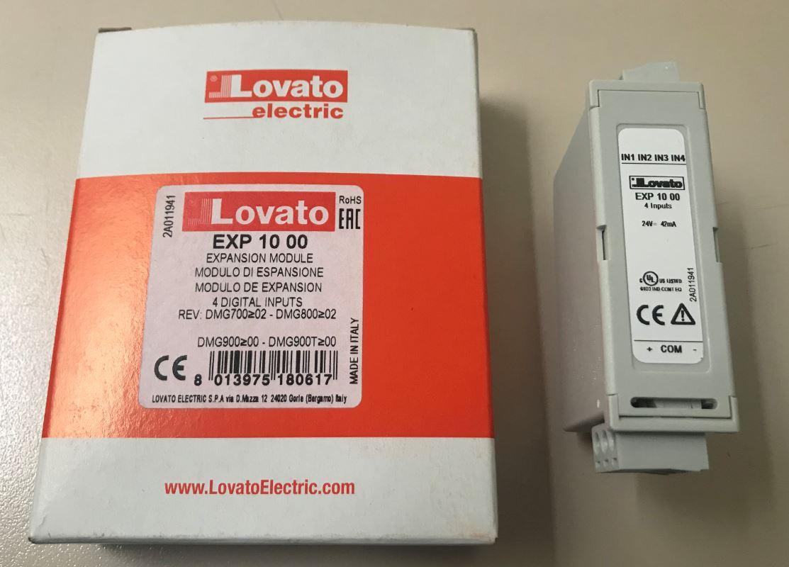 LOVATO EXP1000 - Module 4 entrées / LOVATO Electric EXP 10 00