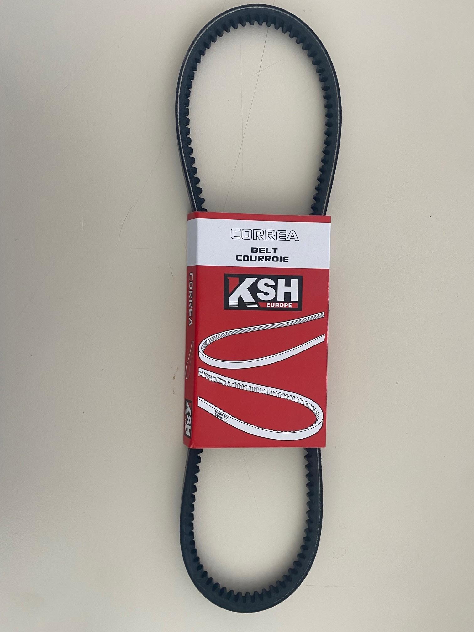 Courroie alternateur EPCOUR460 / 10KSM825  KSH COGGED-BELT 9.5X825La >EPDM< - Courroie 825mm AIXAM KUBOTA Z402 Z482