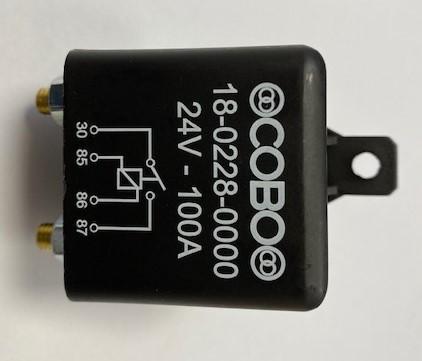 Relai COBO 18-0228-0000 24V 100A / COBO 1802280000 / 18.0228.0000 / 18-0228-0000
