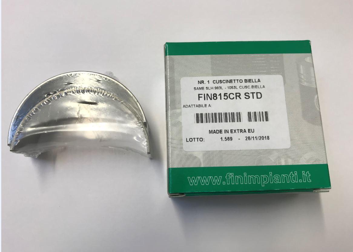 Coussinet bielle FIN815CR - SAME 0.039.1225.0 SAME 982L 983L 984L 986L 1003P 1004P 1006P 1052LP 1053P 1054P 1054PT 1056L 1056P (0.062.1225.0)