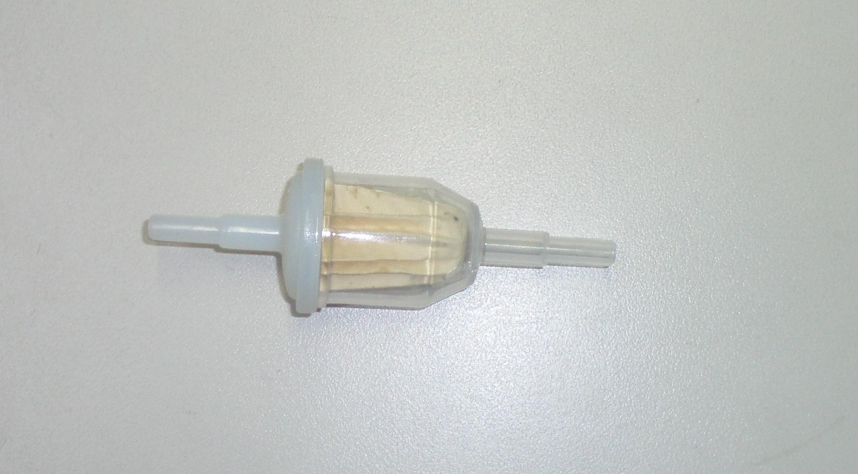 Prefiltre essence transparent - Pour tous moteurs essence et gasoil (Tuyau Ø6mm) FBN FB1.01545 / FB101545 -  LOMBARDINI LDW442 DCI ; LDW492 DCI - YANMAR ADAPTABLE