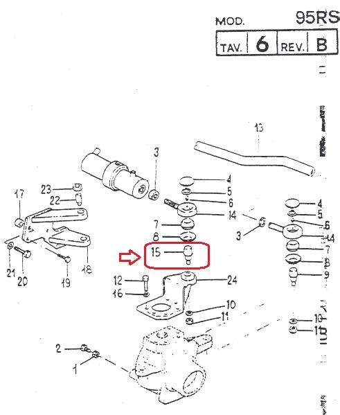 Goupille Commune 11.0030.226 FERRARI