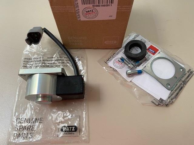 AIMANT DE VANNE 12V - HATZ 01660911 (Ex. 01541700) 000001660911 Ex. 000001660910