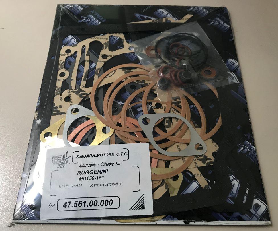 Pochette joints MD150 MD151 25LD330/2 RUGGERINI LOMBARDINI A21R042 ED00A21R0420-S FG4756100000