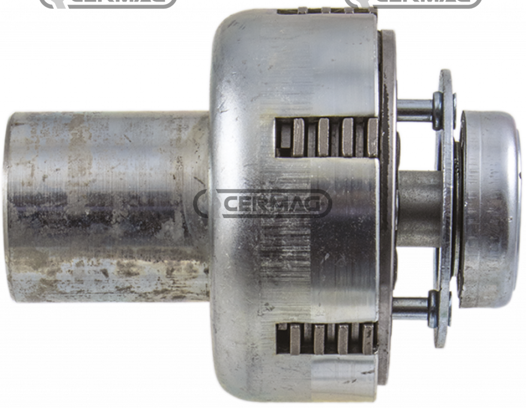 Embrayage BERTOLINI Motofalciatrice serie 408 (moteur HONDA) - Ø103x131mm avec 4 disques - Arbre Ø25,4mm Z.8 12x15 - CERMAG 15826