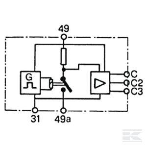 Relais clignotant COBO 19.0073.000 / 1900730000
