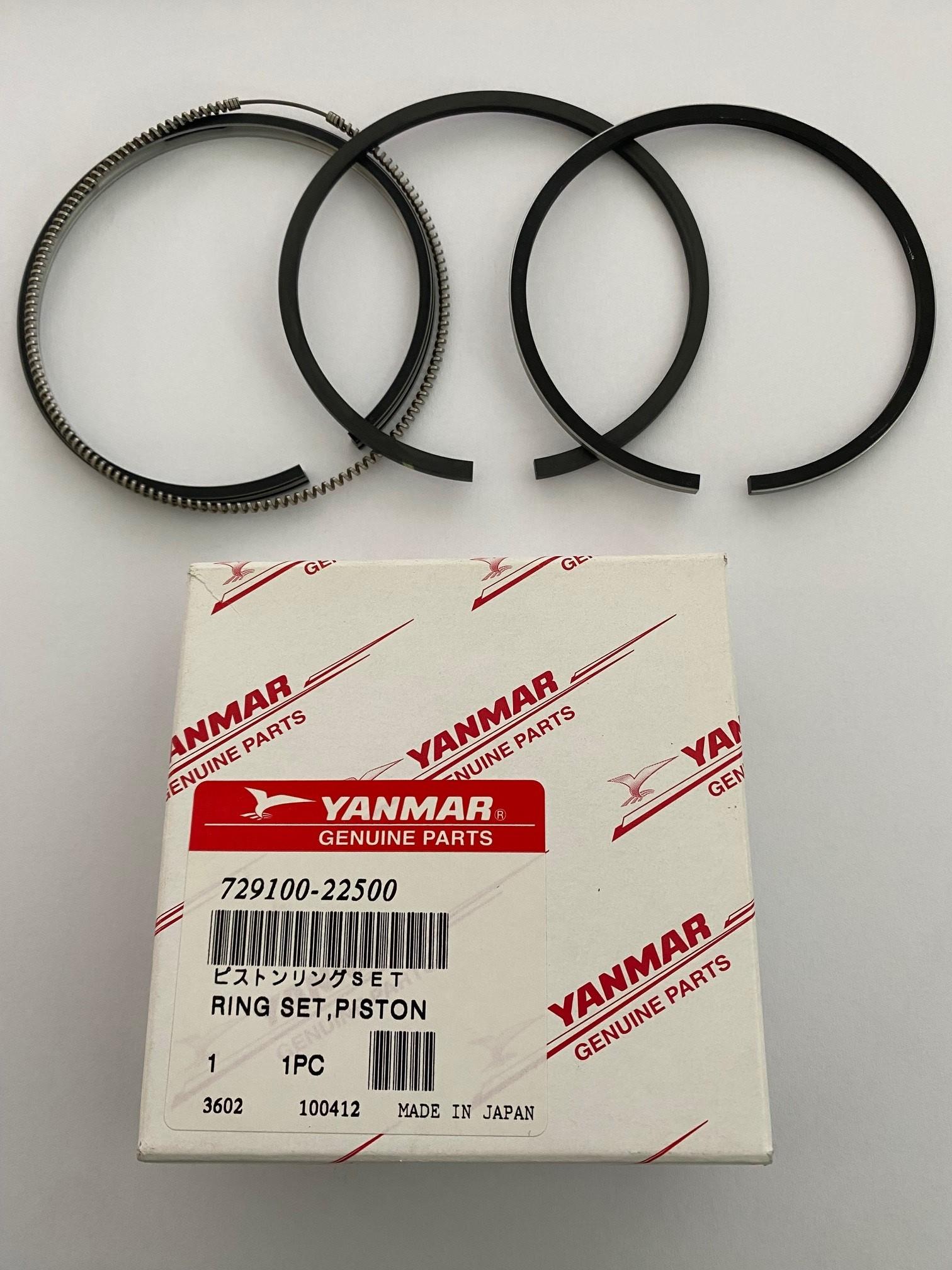 JEU SEGMENTS STD YANMAR 3TNC78-RA2C YANMAR 729100-22500