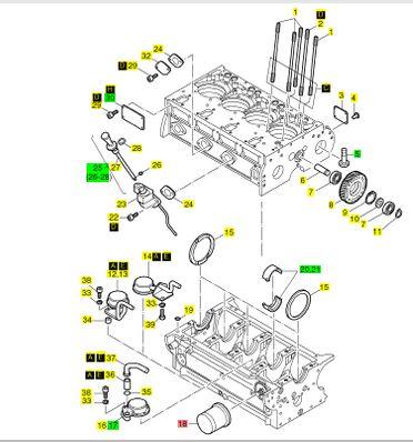 Filtre a huile moteur HATZ 40065302 ; 000040065302 ; HATZ 400 653 02 - Moteurs HATZ H2L30, 2L30, 2L31, 2L40, 2L41C, H3L30, 3L30, 3L31, 3L40, 3L41C, 3L43C, 4L30, 4L31, 4L40, 4L41C, 4L42C, 4L43C, 2M31, 2M40, 2M41, 3M31, 3M40, 3M41, 3M43, 4M31, 4M40, 4M41, 4