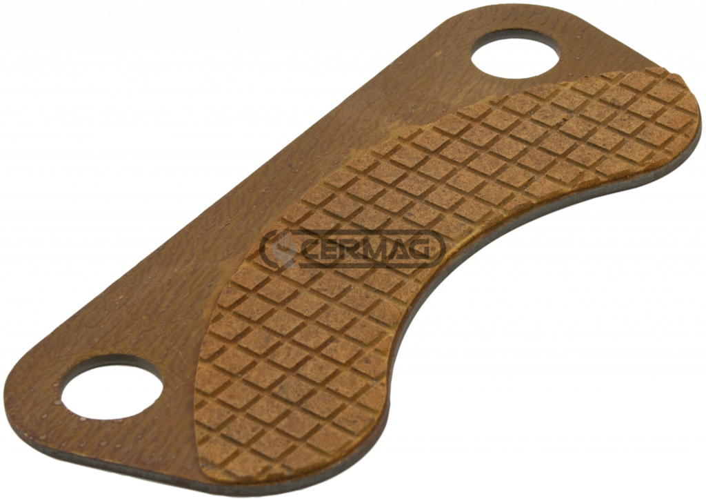 Plaquette de frein fritté OEM 5104773 FIAT AGRIFULL - CERMAG 15264