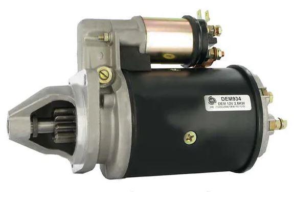 Démarreur ADI DEM934 2.8 kW MASSEY FERGUSON RENAULT FIAT OEM  1868285M1, 3763362M91, D11E154, 3763362M94, 0.001.367.040, 6180A, 27515, 27572, D11E137