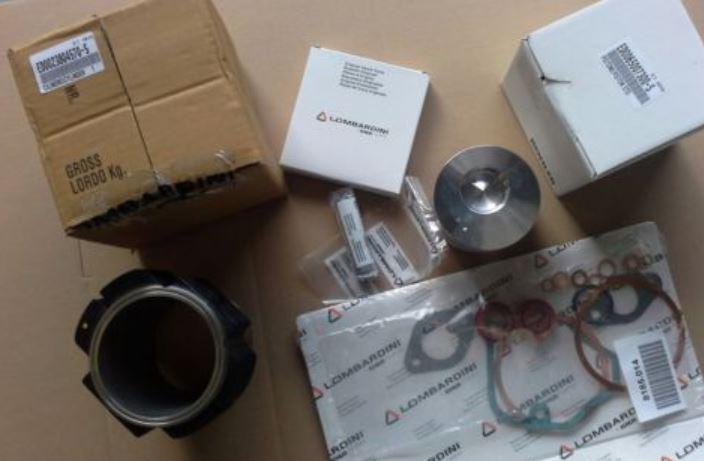 Kit cylindre + piston + pochette joints 6LD400 nouveau modèle LOMBARDINI 4898014 KOHLER ED0048980140-S
