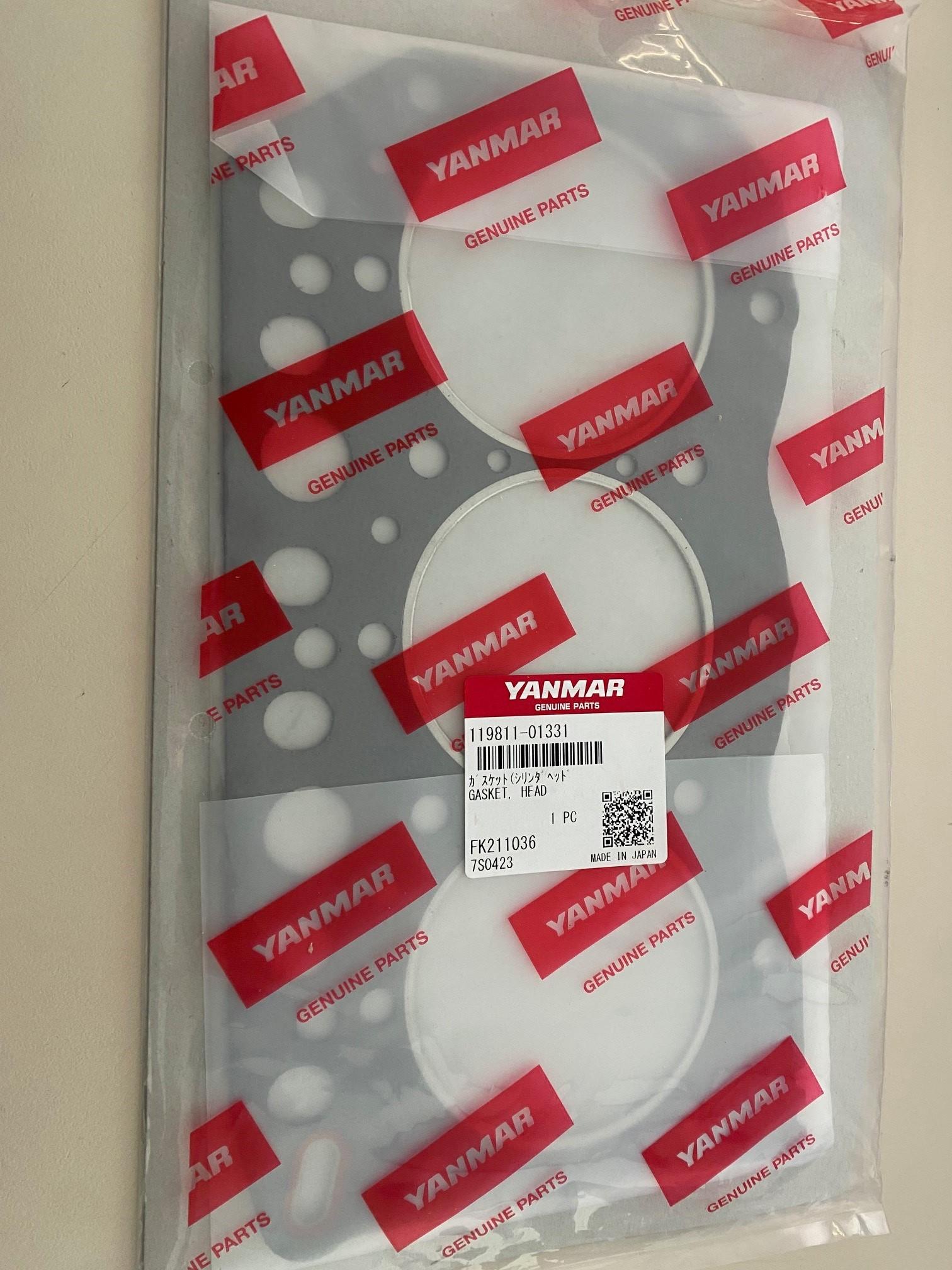 JOINT CULASSE YANMAR 3TNC78-RA2C YANMAR 119811-01331 - MADE IN JAPAN