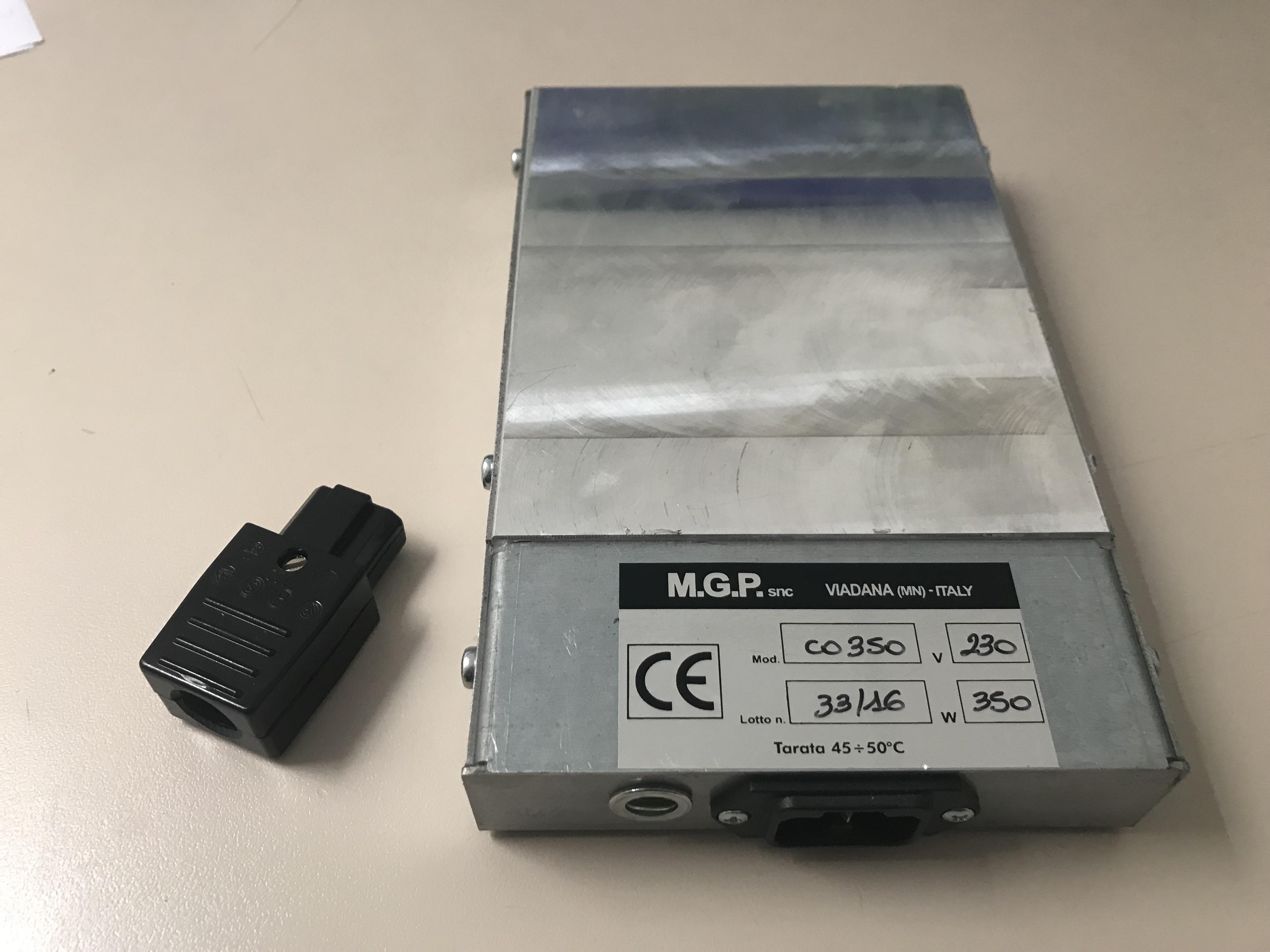 Rechauffeur carter huile MGP CO350 230V 350W / MGP 1203700 / M.G.P snc Viadana (mn)  Italy