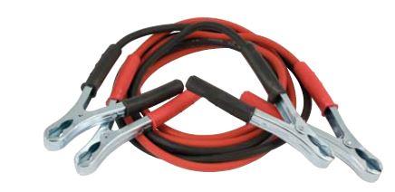 Cables démarrage avec pinces 50mm² 500A - 3.5m (CERMAG 36120)