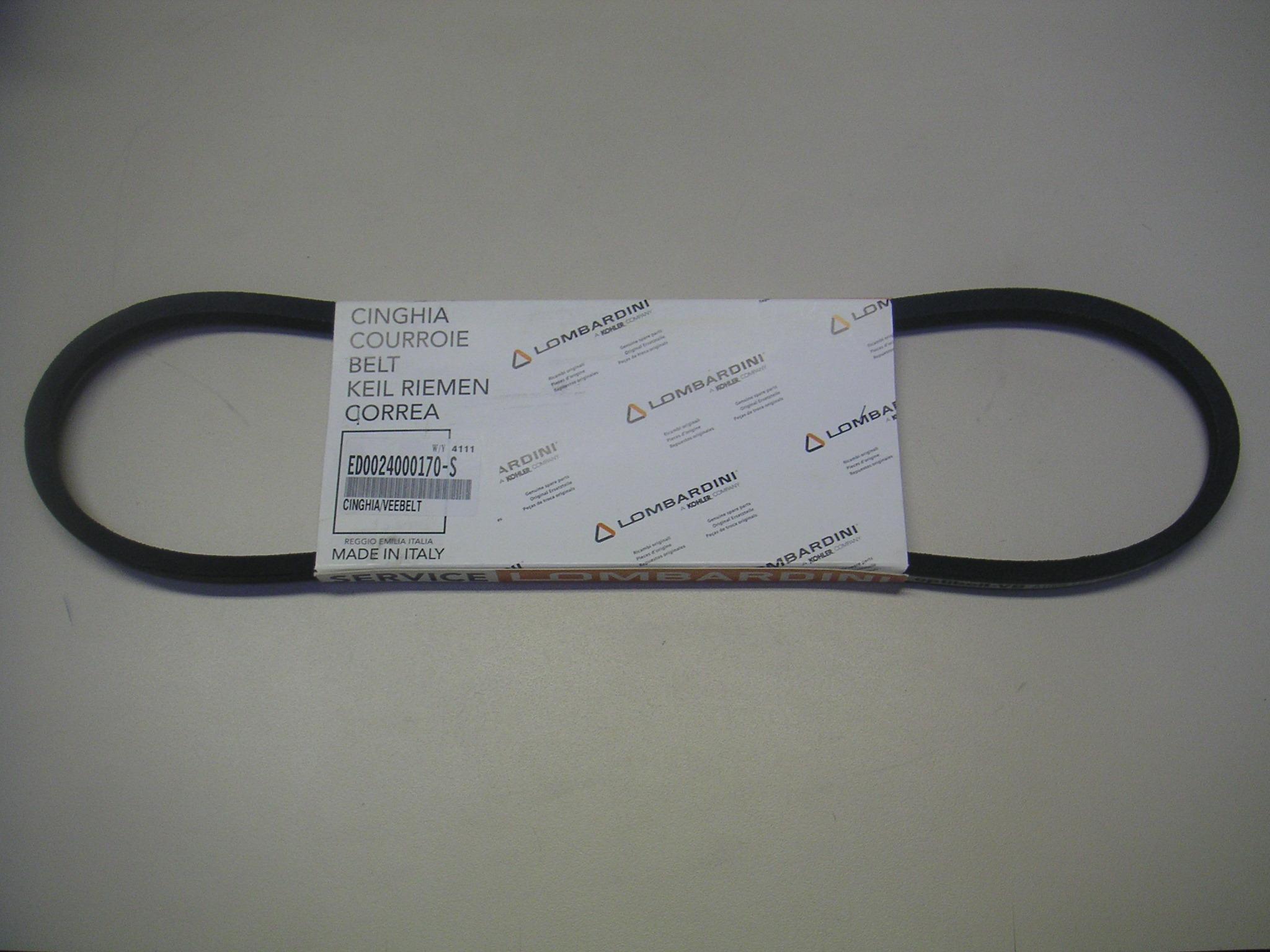 Courroie LDA672 LDA673 LDA674 832 833 834 LOMBARDINI 2400017 / ED0024000170-S / Optibelt-VB A1005 Ld / 13x975 Li A38 ½ longueur primitive A38.5