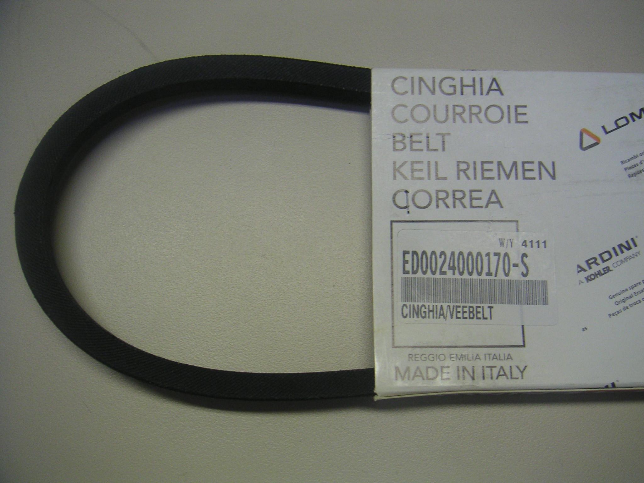 Courroie LDA672 LDA673 LDA674 832 833 834 LOMBARDINI 2400017 / ED0024000170-S