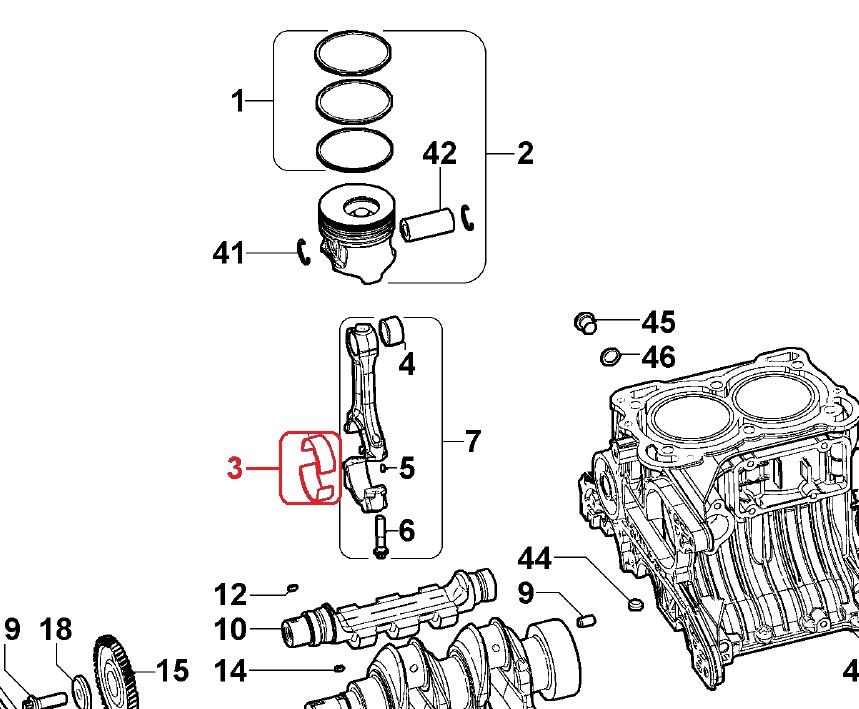 LOMBARDINI 1640137 KOHLER ED0016401370-S