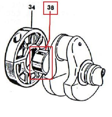 Coussinet banc DVA920 DVA1030 SLANZI - Ø55.45mm ED0016111720-S