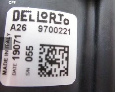 DELLORTO EGR VALVE 9700221 KOHLER ED0097002210-S - KOHLER KDI1903TCR ; KDI2504TCR