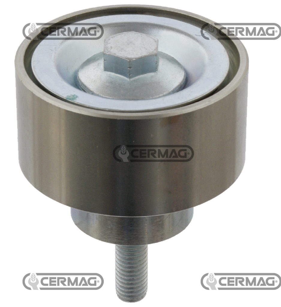 Rouleau tendeur cvourroie CNH D.65mm - CERMAG 13504 OEM  87803068 2852245 504065879 500390511 CASE IH - CASE IH Moissonneuse-batteuse - CUMMINS moteurs - FORD - IVECO - NEW HOLLAND - NEW HOLLAND moteurs - STEYR