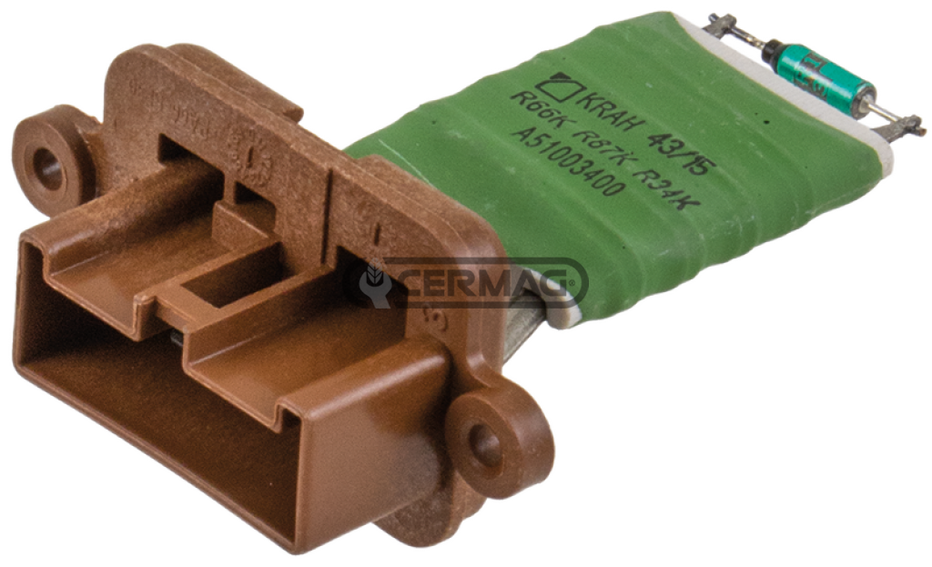 Resistance JOHN DEERE / MASSEY FERGUSON / VALTRA / AGCO - CERMAG 05337 - OEM 3904295M3 / V37222400