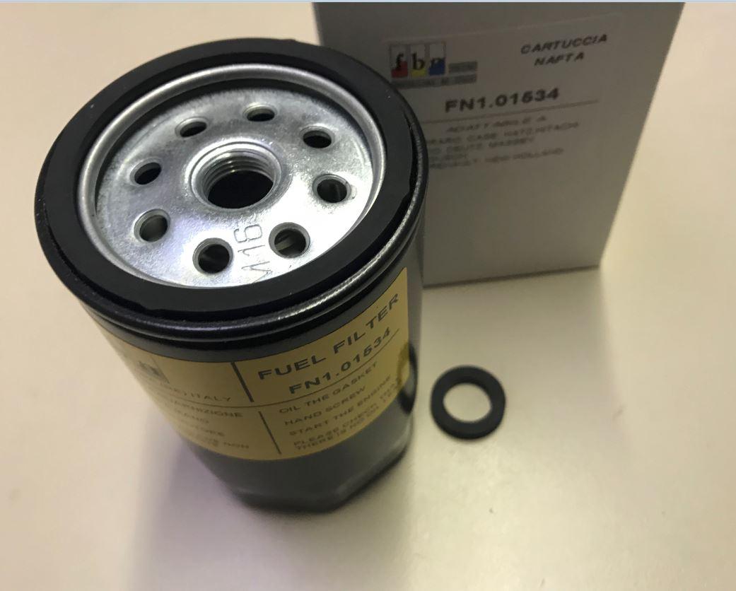 Filtre gasoil FN1.01534 - DEUTZ 01174423 SAME 2.4319.500.1 RENAULT 6005000788 MASSEY FERGUSON 835331343 LAMBORGHINI 243195001 FENDT F181200060030 / DEUTZF3L912 F3L913 F4L912 F4L913 F6L912 F6L913 BF4M1012E BF6M1012E
