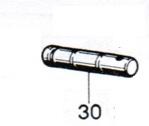 Axe de culbuteur moteur lombardini LA400 LA490 INTERMOTOR LOMBARDINI 70-6045-015 KOHLER ED0060450150-S