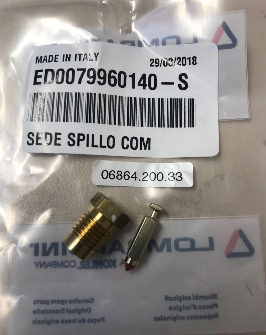 Pointeau IM250 IM300 IM350 IM359 LOMBARDINI INTERMOTOR Carburateur DELLORTO FVA2217 - FVCA2419 - FVCA2621 / 0684.200.33