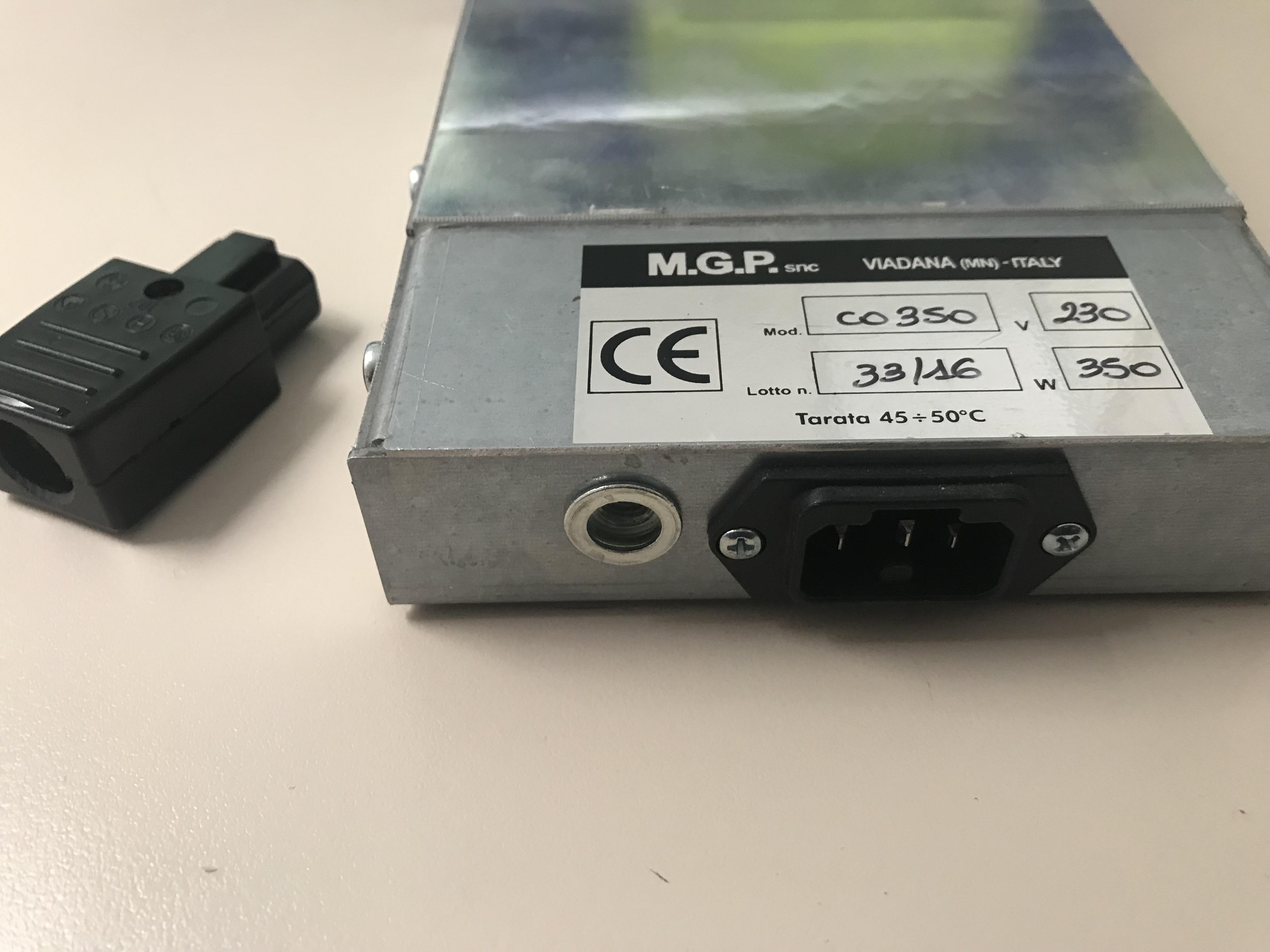 Rechauffeur carter huile MGP CO350 230V 350W / MGP 1203700 / M.G.P snc Viadana (mn)  Italy