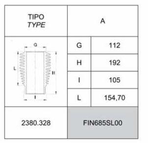 Cylindre DVA1500 SLANZI