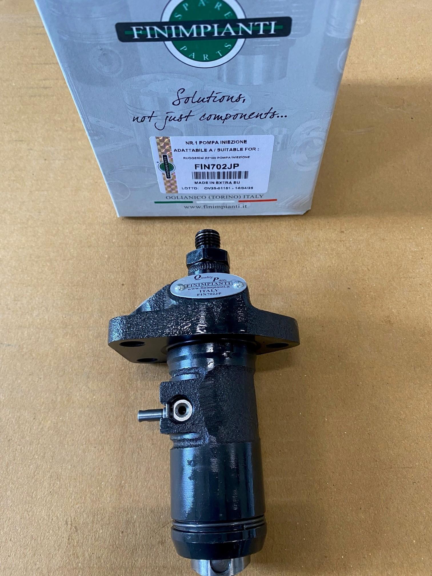 Pompe Injection RUGGERINI CRD100 ;  CRD951 - P101 - RP170 -  RF100 ; RF120 ; RF121 ; RF130 ; RF140 ; RF148 - FINIMPIANTI FIN702JP Equivalent ED00656R0030-S - 656.003 Ex. 656.42 ED00656R0420-S - PFR 1K70-7011 - STANADYNE 787011