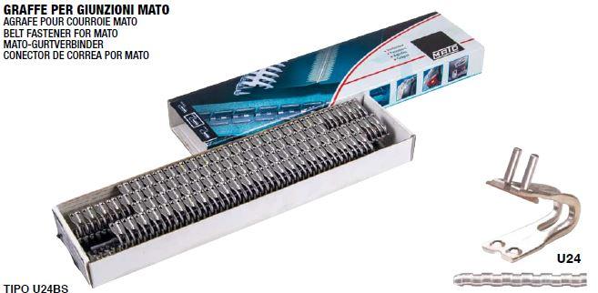 Boite agrafes MATO U24BS (132mm 165mm 187mm 198mm 253mm)