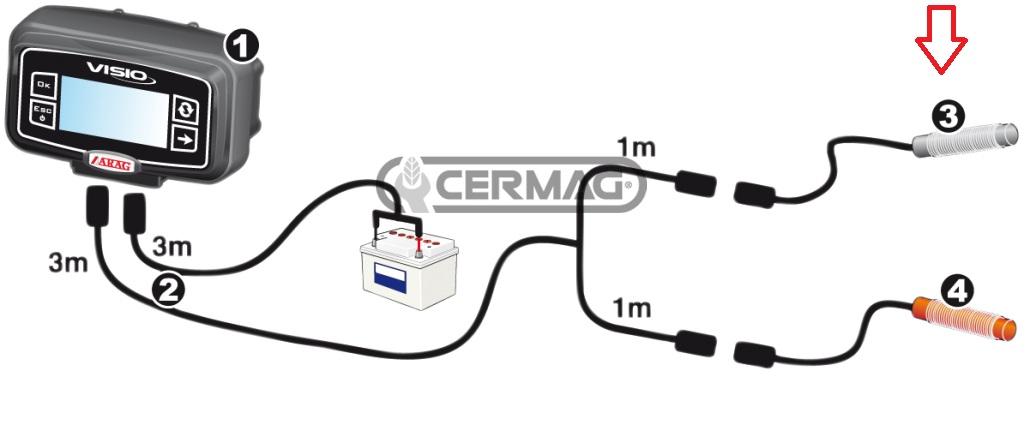 Capteur de pression 0-20 bar ARAG 466113.200 - Capteur de pression ARAG