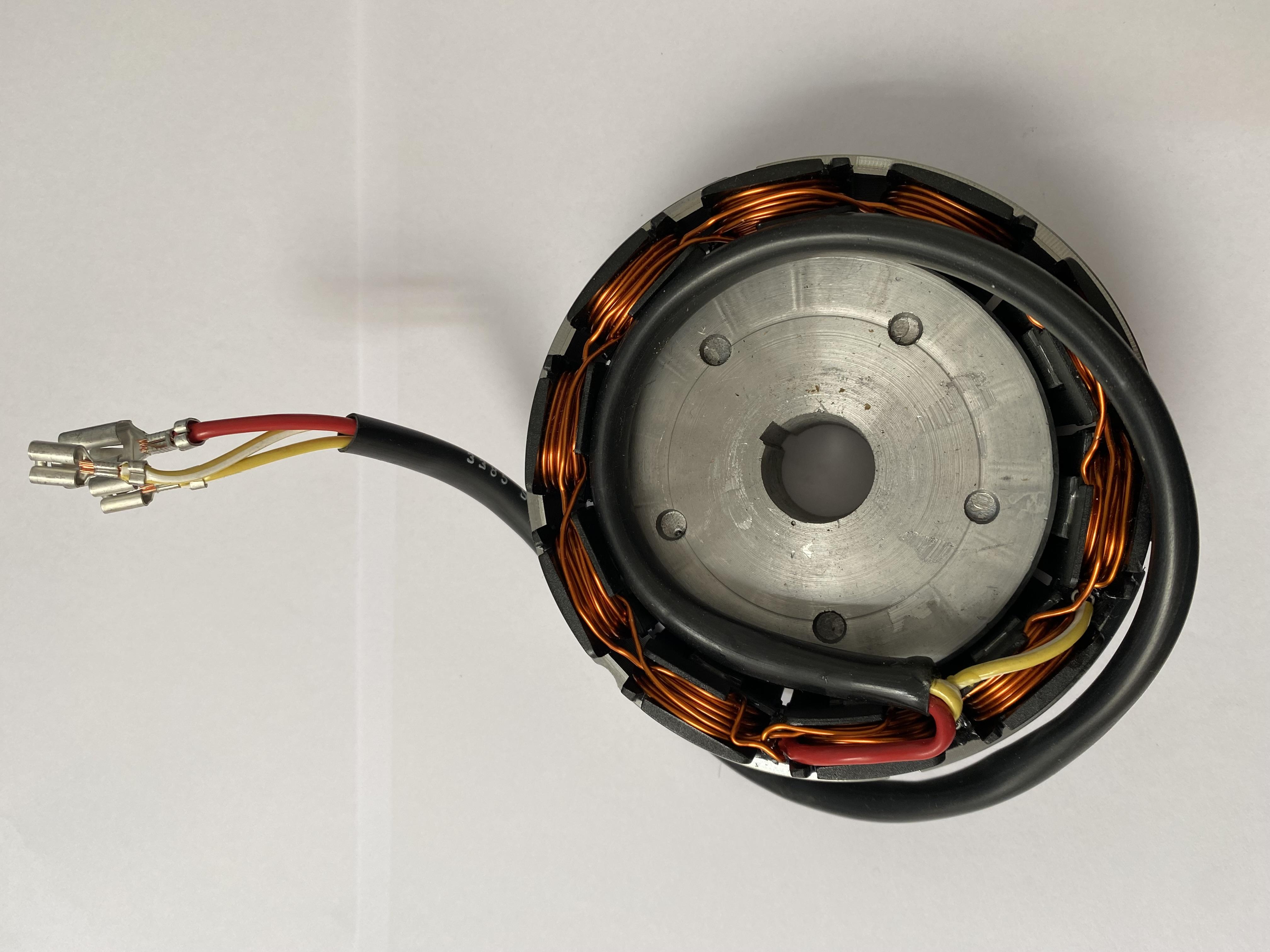 Alternateur 50mm 5LD 8LD 11LD LDA672 LOMBARDINI 1157159 - SAPRISA 3385 (12V 3 fils 21A) [Epaisseur 50mm] KOHLER ED0011571590-S