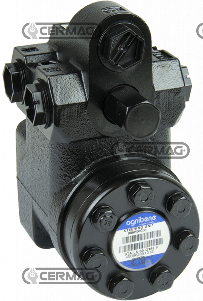 Direction hydraulique GOLDONI 3000 - STAR 3000 - 900 - CLUSTER RS - EURO SN - QUASAR / GOLDONI 02030423 02030132 (OGNIBENE Made in Italy)