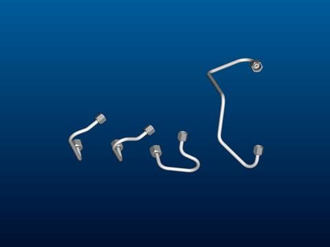 ED0093764180-S Kit tuyaux de carburant KOHLER KDI1903TCR ; KDI-TCR1903 ; KDI-TCA1903