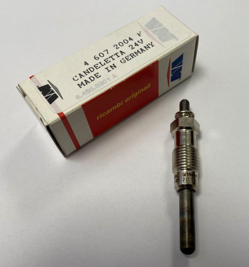 Bougie Prechauffage 24V VM Motori 46072004F / VM 4 607 2004 F - BERU Germany 0 100 231 103 22.5V