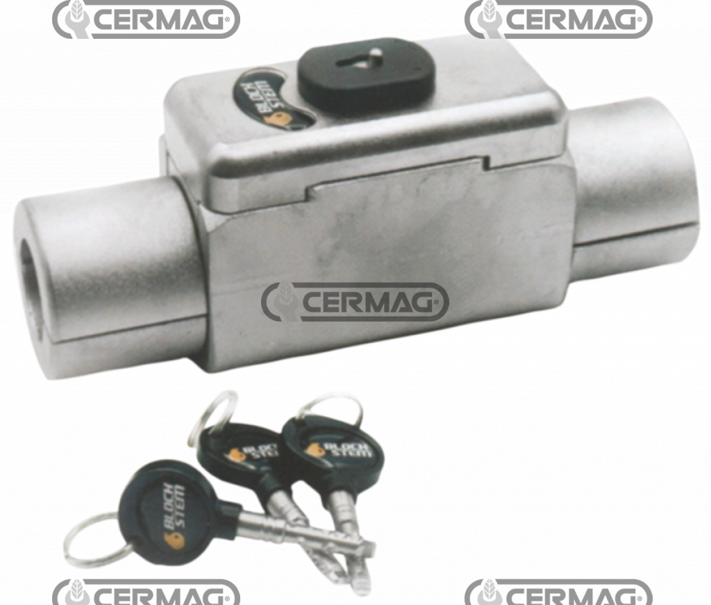 Antivol mecanique pour tracteur  Diamètre 50 mm  - Longueur total 190mm