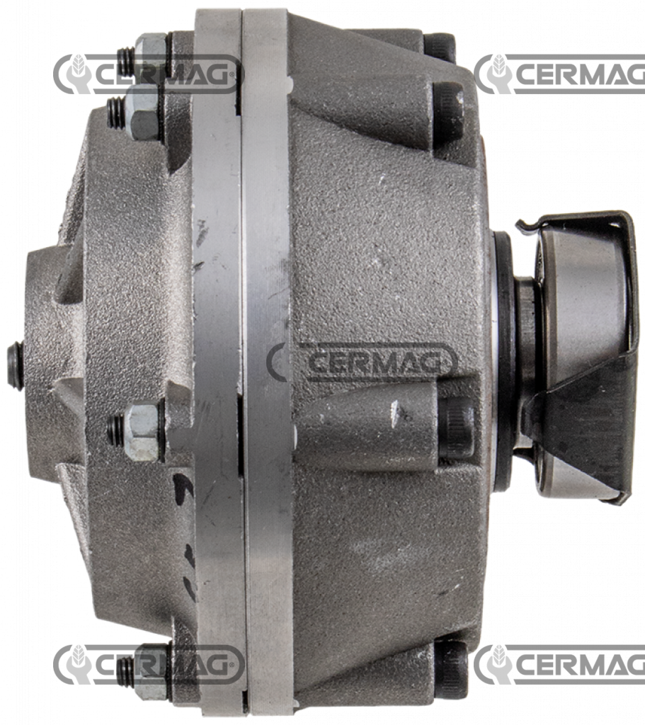 Embrayage BERTOLINI Motocoltivatore serie 406 (moteur ACME ALN330) Ø103x87mm arbre Ø22,50 Z.8 15x12 (CERMAG 15632)