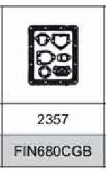 Pochette joints complète RP360 RP380 P105/2 RUGGERINI  2357000 / ED0023570000-S (FIN680CGA / 035825-1000)