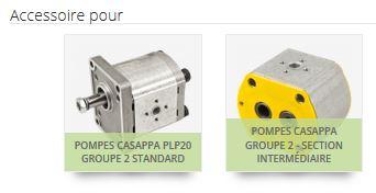 Kit joints pour pompe CASAPPA PLP20