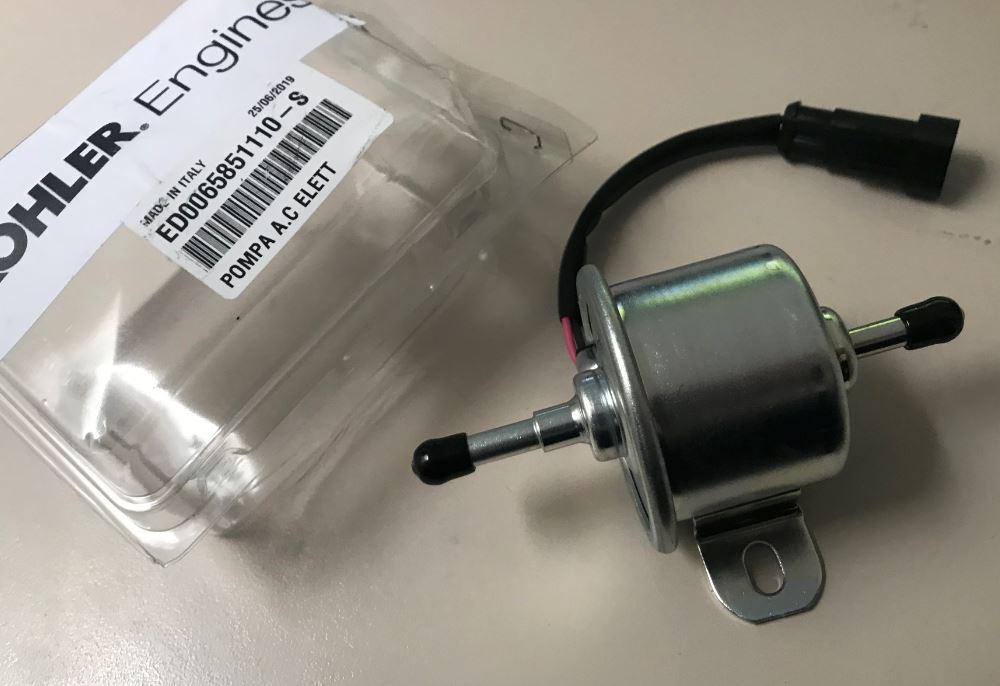 ED0065851110-S Pompe alimentation Electrique FOCS LOMBARDINI LDW502 VSP LDW442 LDW480 LDW492 - LOMBARDINI 6585111 Ex. 6585169 / 6585157 KOHLER. ED0065851690-S