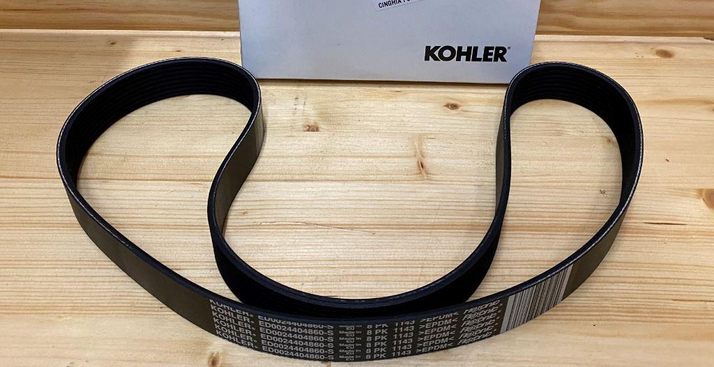 Courroie Poly-V KOHLER KDI1903 TCR - KDI2504 TCR KOHLER 2440486 KOHLER ED0024404860-S 8 PK 1143 < EPDM <