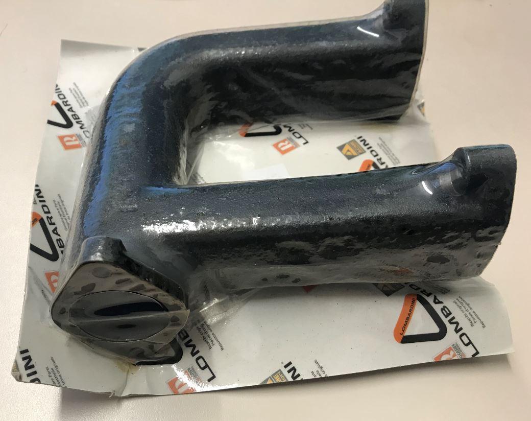 Collecteur echappement rallongé LOMBARDINI 2485058 ED0024850580-S - Pour moteurs LOMBARDINI 5LD675-2 et 5LD825-2