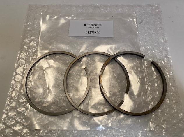 Jeu segments HATZ E85  -E85-162 E786 (Ø85mm 2x2x4mm) 01273800