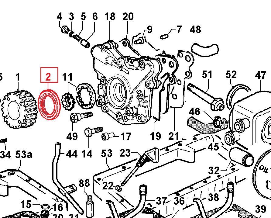 Joint spi Distribution FOCS LDW502 LDW602 LDW702 LDW903 LDW1003 LDW1204 LDW1404 LGW523 LGW627 LOMBARDINI F2M1008 F3M1008 F4M1008 BF4M1008 (32x50x6 ) ED0012133430-S