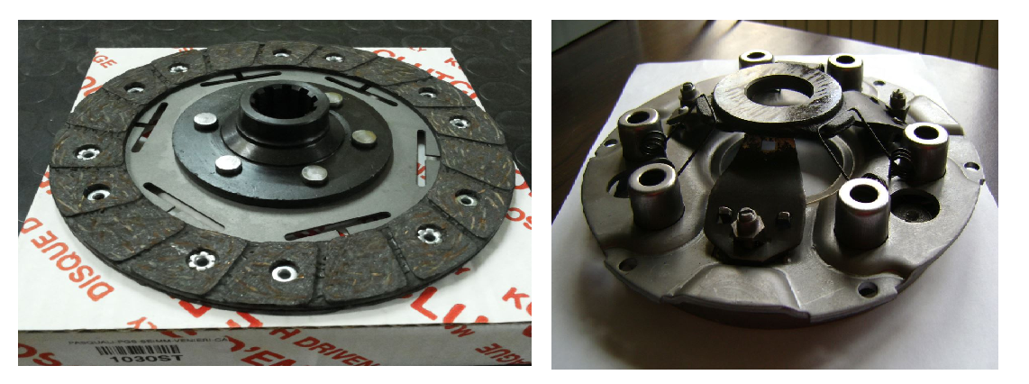 Kit embrayage (mécanisme FN061L + disque 1030) Ø160x110 10 cannelures Ø18x23mm