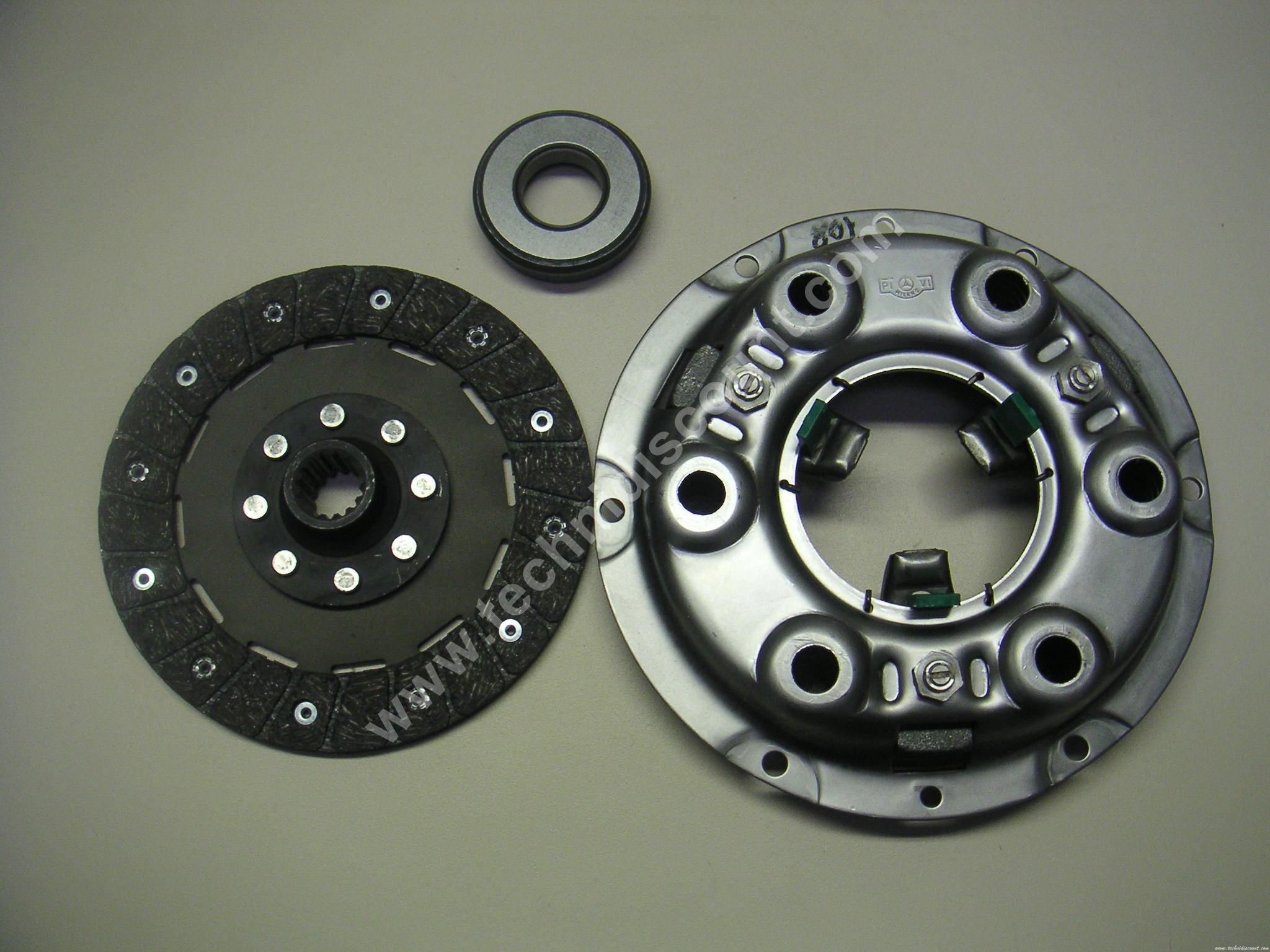 Kit Embrayage NIBBI BRUNO Trattorini G119 G219 G520 G521 (Disque 15213 - Mécanisme 15296 - Butée 15052)